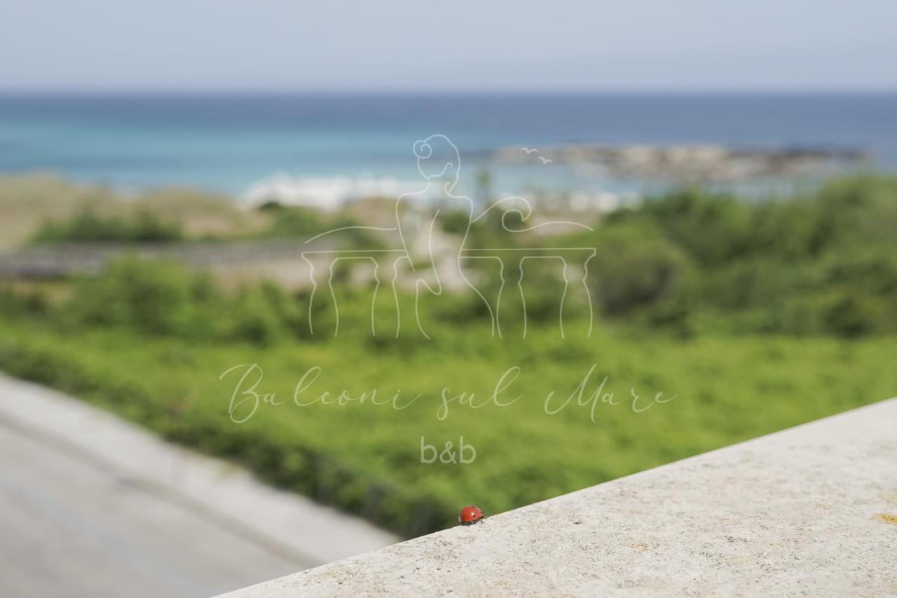 לינה וארוחת בוקר אוטרנטו Balconi Sul Mare מראה חיצוני תמונה